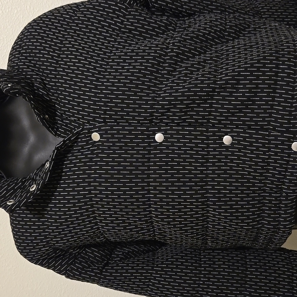 Hem & Thread Textured Puffer Jacket NWT - Picture 4 of 9